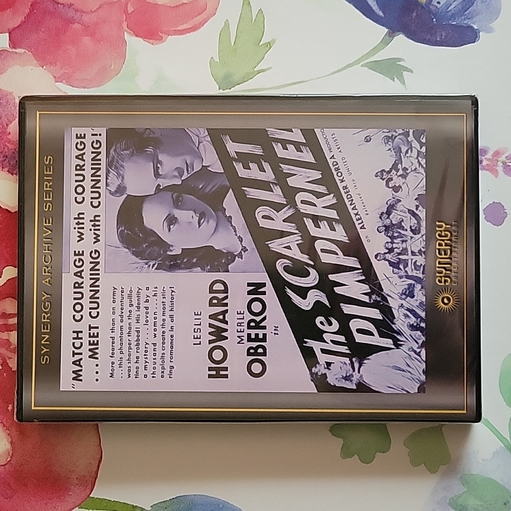 NEW DVD The Scarlet Pimpernel. Classic black and white vintage movie.